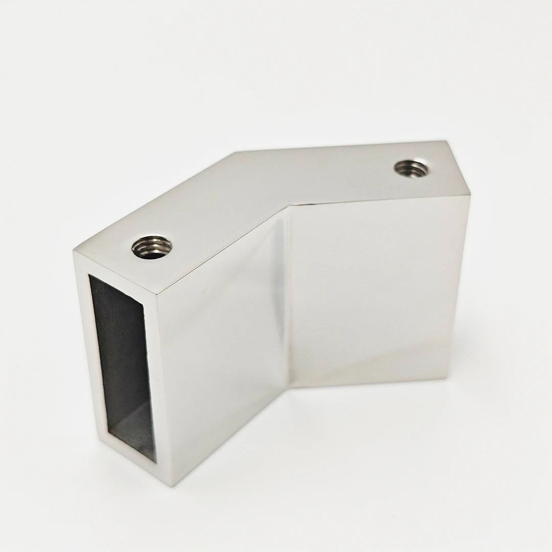 135-degree shower enclosure connectors